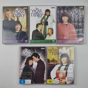 The Vicar of Dibley Complete Seasons 1,2,3 DVD The Specials A Holy Happy Ending - Picture 1 of 11