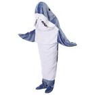 Shark Blanket Adult Wearable SSuper Soft Cozy Flannel Hoodie St Sleeping E1G5