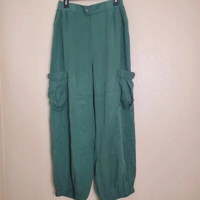 Pantalones holgados Free People Movement para mujer de gran tamaño talla XS verdes nuevos sin etiquetas Foto 1 de 4