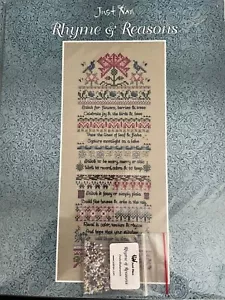 Rhyme & Reasons Just Nan Cross Stitch Pattern with Beads-Brand New - Picture 1 of 1