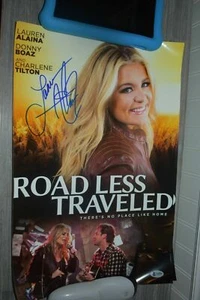 (1) Lauren Alaina SIGNED 11x17 Road Less Traveled glossy movie poster BAS COA cd - Picture 1 of 6