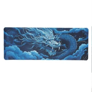 XXL Mauspad – Blauer Drache – Mythen und Traditionen – 800 x 300 x 3 mm – Chi... - Afbeelding 1 van 6