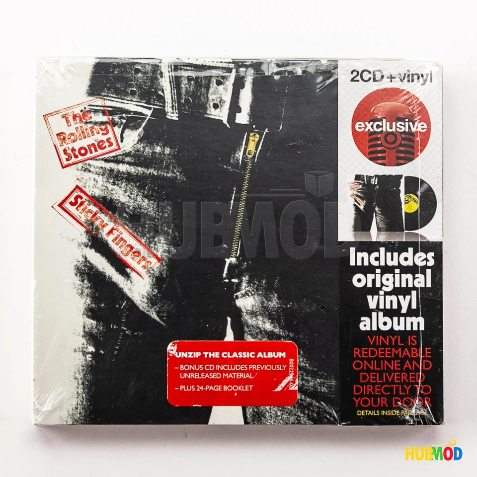 Rolling Stones Sticky Fingers 1971 Deluxe Edition 2 CD USA F4827 X