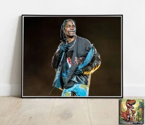 Travis Scott Photo / Poster Up To 30" - Picture 1 of 2