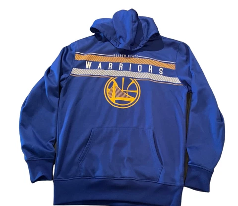 Golden State Warriors Polyester Hooded Sweatshirt Hoodie Size S Mens by UNK Cover