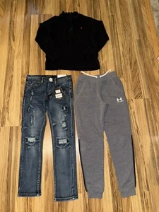 Polo Ralph Lauren Public Supply Co Under Armour Niños L Grande 14/16 Lote - Imagen 1 de 8