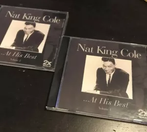 Nat King Cole ... At His Best (2001 Double CD Album) Sunny Side Of The Street - Picture 1 of 5