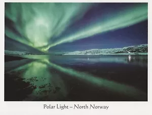 Postcard Norway Northern Lights Sebastian Worm, Photographer MINT - Picture 1 of 1