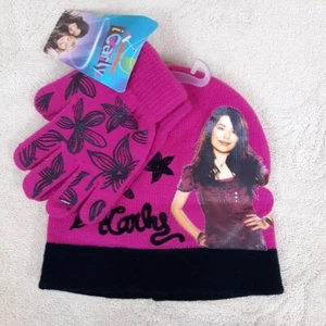 ICARLY Knit HAT and Gloves Set NEW Beanie Cap NWT Miranda Cosgrove - Picture 1 of 6