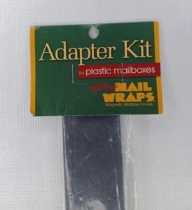 Mail Wraps Adapter Kit for Plastic Mailboxes Magnetic Mailbox Covers - Picture 1 of 6