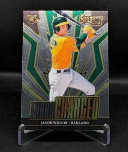 JACOB WILSON (RC) 2024 Panini Select TurboCargado Inserto Oakland A’s Cantidad - Imagen 1 de 2