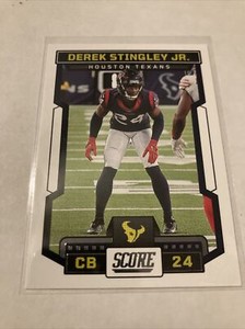 2023 Score Football #4 Derek Stingley Jr Texans