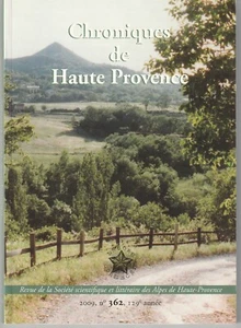 Chroniques de Haute-Provence 2009 N°362 Champtercier Gassendi Conscription - Picture 1 of 2