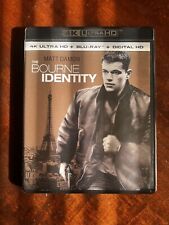 The Bourne Identity (4K Ultra HD + Blu-ray) Doug Liman Matt Damon Jason Bourne
