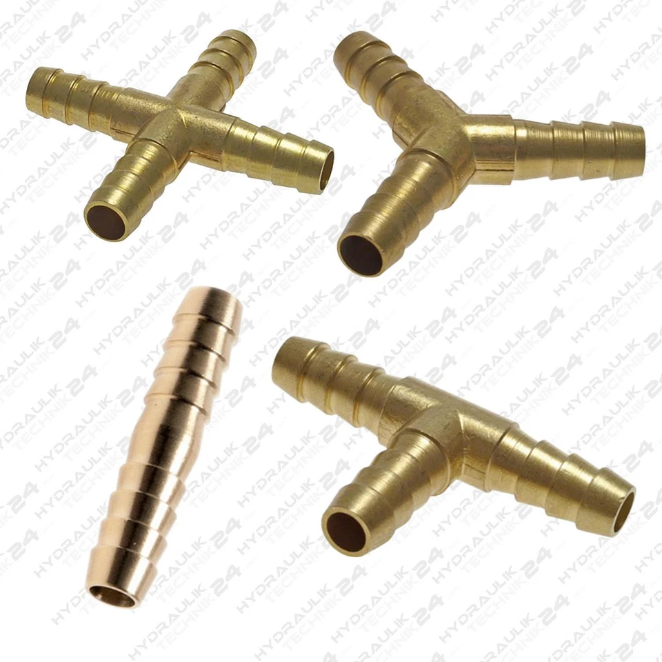 Raccordo In Ottone Dritto Angolare K-Forma T-Forma Y-Forma Stutzen - Immagine 1 di 1