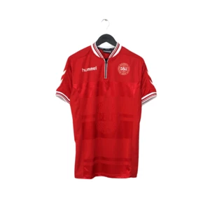 2000/02 DENMARK Vintage Hummel Home Football Shirt (M) - Picture 1 of 10