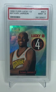 1998-99 Fleer Tradition Lucky 13 #4LT Antawn Jamison Rookie RC PSA 9 Mint - Picture 1 of 1