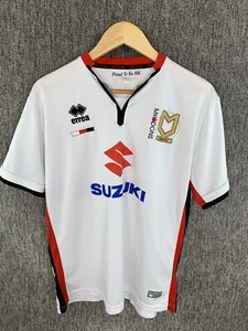 MK Dons Shirt Milton Keynes Errea Men’s Large 2015-2016 Official Home Football - Picture 1 of 20