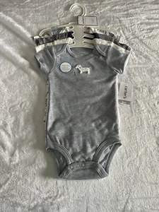 abbigliamento bambino ragazzo taglia 6 mesi carter manica corta pantaloncino pagliaccetto nuovo con etichetta confezione da 4 - Foto 1 di 4