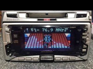 [Für Ersatzteile] Kenwood DPX-6100MD 2DIN CD MD Empfänger Spektrumanalysator Japan - Bild 1 von 5