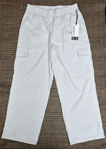 Mondetta Damen Gr. L Cargotaschen Fallschirmhose elfenbein Gummibund, Bündchen - Bild 1 von 13