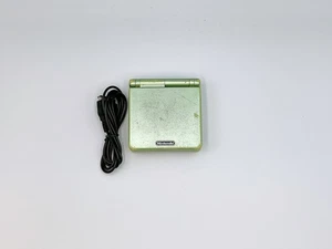Game Boy Advance SP Pearl Green Console GBA Tested Region Free {Please Read} - Picture 1 of 14