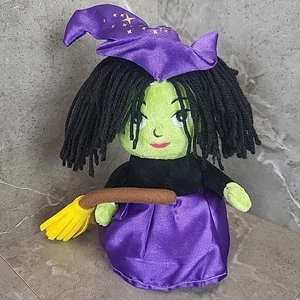 Speak & Repeat Halloween Witch Plush • Cupcakes & Cartwheels Moves   EUC  - Picture 1 of 9