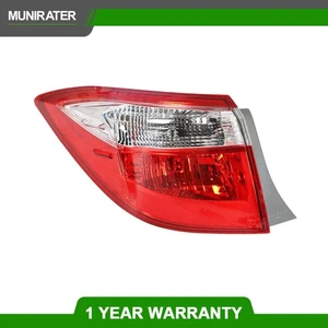 Red Tail Light Signal Lamp Rear Left Driver Side Outer For Toyota Corolla 14-16 - Picture 1 of 7