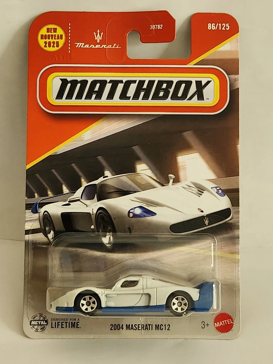 Matchbox Maserati Contemporary Manufacture Diecast Cars, Trucks