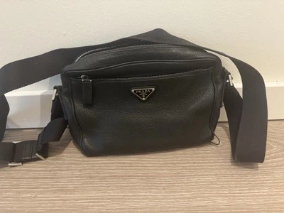 PRADA Tasche Original Leder Schwarz - Bild 1 von 4