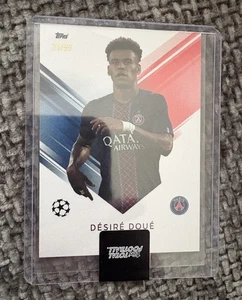 Topps Total Football 25/26 - Desire Doue /99 - Paris Saint-Germain PSG - Imagen 1 de 1