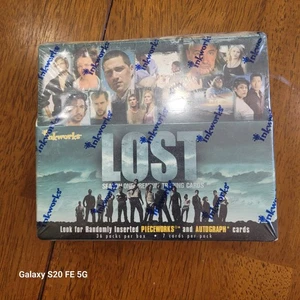 LOST Season 1 Sealed Card Box Plus Bonus Piecework Cards PW1 and PW4 Great Deal - Picture 1 of 8