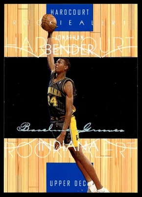 1999-00 Upper Deck Hardcourt Baseline Grooves Jonathan Bender Rookie /500 #64 A1 - Image 1 of 2