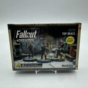 Modiphius: Fallout Wasteland Warfare NCR Set di miniature in ottone superiore SIGILLATO - Foto 1 di 2