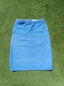 Stunning Women's Summery Per Una Denim Skirt, Size 12 - Picture 1 of 6