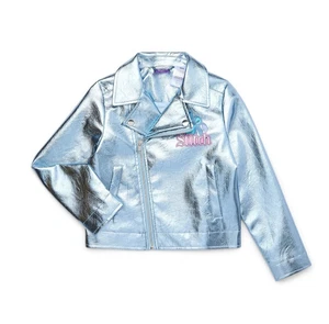 Disney Lilo and Stitch Girls Moto Jacket - 6/6X - Picture 1 of 3