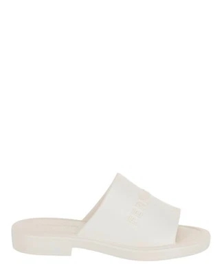 Slides femininos Ferragamo com logotipo Giuneva - Imagem 1 de 4