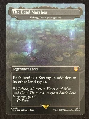 1x MTG The Dead Marshes - Urborg, Tomb of Yawgmoth - (LTC) #375 - Magic - Image 1 of 2