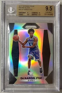 2017-2018 Panini Prizm De’Aaron Fox (RC) Silver Rookie BGS 9.5 - Picture 1 of 4