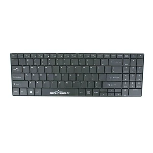 Seal Shield Low Profile USB Wired Waterproof Keyboard - Black, US English Layout - Picture 1 of 2