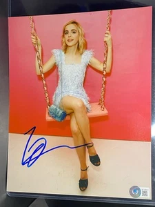 KIERNAN SHIPKA (CHILLING ADVENTURES OF SABRINA) SIGNED 8x10 | BECKETT COA - Picture 1 of 3