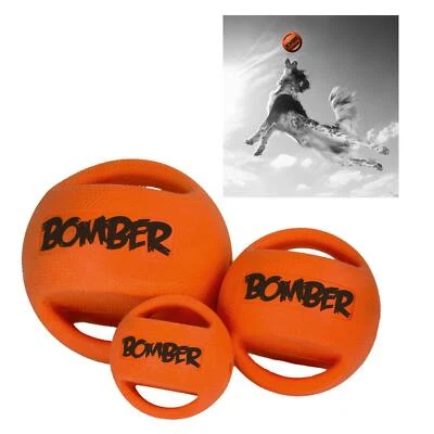 *Hunde Schleuder Zerrspielzeug Apportierspielzeug Schwimmspielzeug Ball Squeaker - Bild 1 von 4