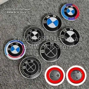 2 Holes 3 Holes Hood Emblem Trunk Badge for BMW F20 F22 F23 F30 F80 F31 F34 F32 - Picture 1 of 34