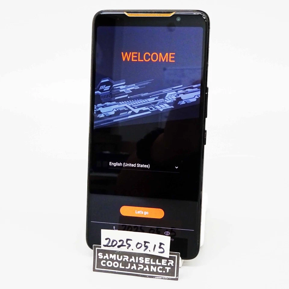 ASUS ROG Phone ZS600KL 512GB Black Unlocked Gaming Phone DUAL SIM Japan Used - Image 1 of 4