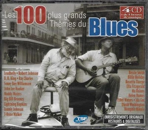 COFFRET 4 CD 100T BLUES RAY CHARLES/HOOKER/LESTER YOUNG/NOAH LEWIS ..NEUF SCELLE - Picture 1 of 2