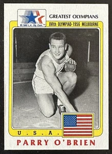 1983 Topps USA Greatest Olympians PARRY O’BRIEN #32 Shot Put Olympics  - Bild 1 von 2