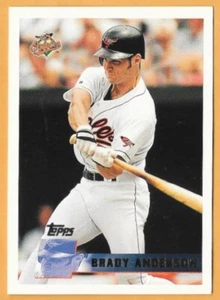BRADY ANDERSON BALTIMORE ORIOLES #258 - TOPPS CASI NUEVO - MONTADO 1996 - Imagen 1 de 2
