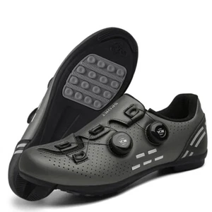 Racing Road Cycling Shoes Non-Locking Men's Professional Outdoor Bicycle Sneaker - Picture 1 of 36
