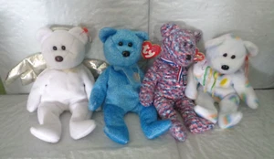 (4) TY - Beanie Baby/Babies - Halo II - Classy - EE. UU. - Alegre - Imagen 1 de 1