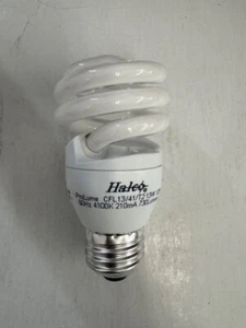 20 Piece Halco 45056 CFL13/41/T2 13W=60W 120V 4100K E26 Mini Spiral 4.19"x1.81" - Picture 1 of 6